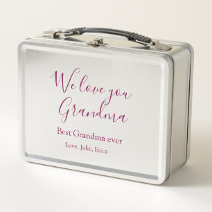 Lunch Box meilleure grand-mère toujours grands-parents cadea