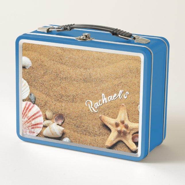 LUNCH BOX MER ET SABLE PERSONNALISÉS (Devant)
