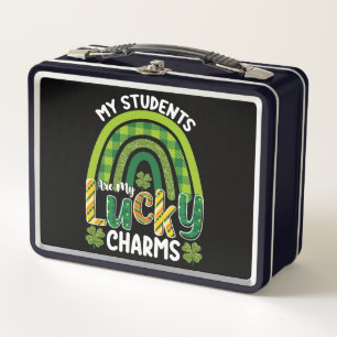 Lunch Box Mes étudiants sont mes porte-bonheur St Patrick's 