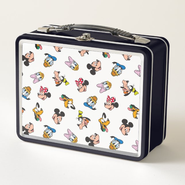 Lunch Box Mickey & Friends Smiling Faces Pattern (Devant)