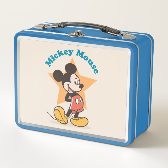 Lunch Box Mickey Mouse Star Name Graphic (Devant)