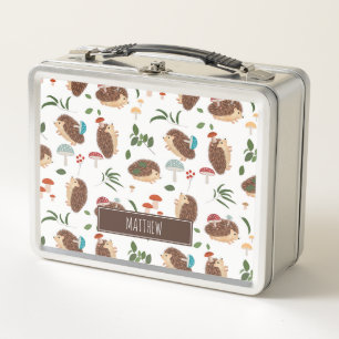 Lunch Box Mignon Hérisson Champignon Animaux de la Forêt Enf