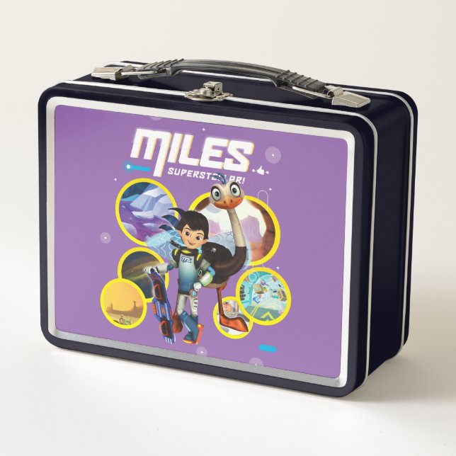 Lunch Box Miles Superstellar & MERC Robotic Sidekick (Devant)