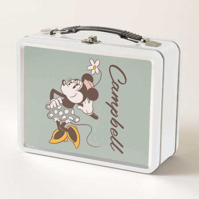 Lunch Box Minnie Mouse | Minnie | Ajouter Votre Nom (Devant)