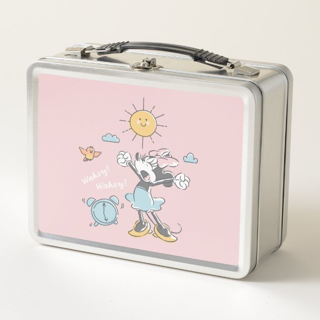 Lunch Box Minnie Mouse | Réveil du matin (Devant)