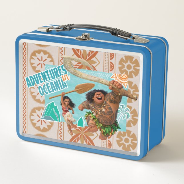 Lunch Box Moana| Aventures En Océanie (Devant)