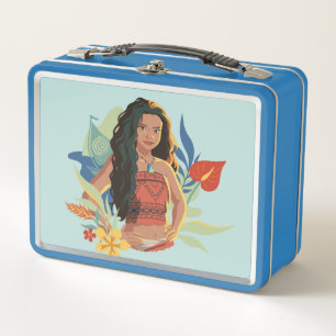 Lunch Box Moana Live Action Portrait de Canoë Tropical