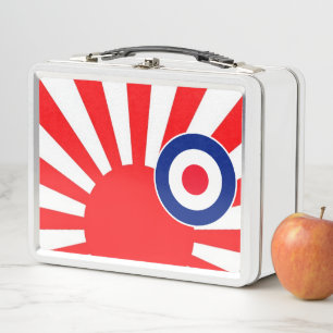 Lunch Box Modèle de Sunburst de Roundel cible MOD