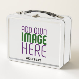 LUNCH BOX MODELE DE TEXTE D'IMAGE BLANC SIMPLE ÉDITABLE MODE