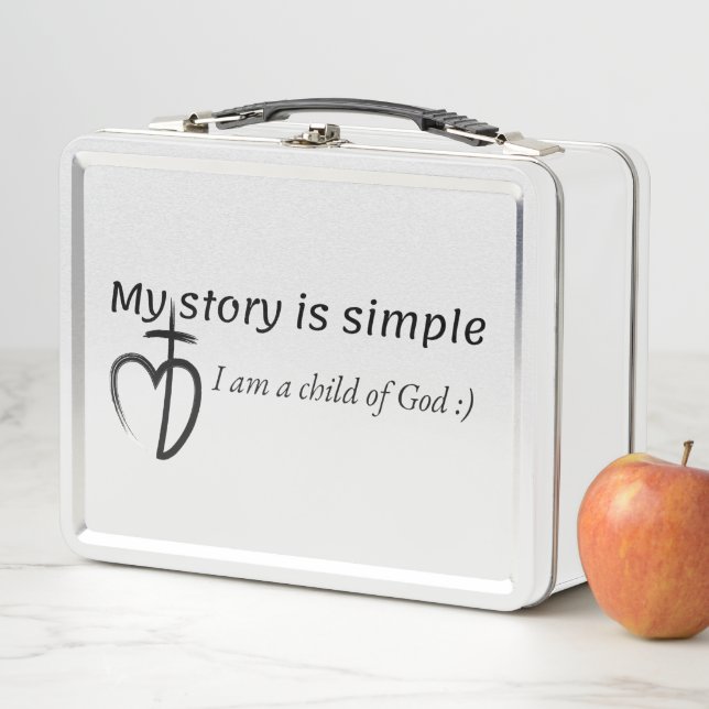 Lunch Box Mon histoire est simple (En situation)