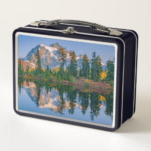 Lunch Box Mont Shuksan reflété dans le lac Reflection