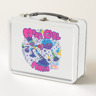 Lunch Box Moon Girl Magic Science Doodle Graphisme