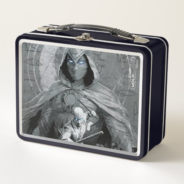 Lunch Box Moon Knight & Mr. Knight Skyline Graphic (Devant)