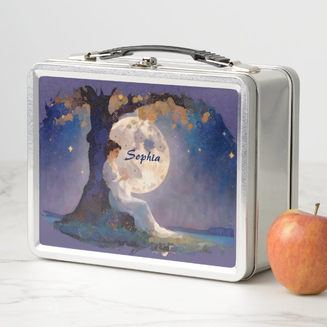 Lunch Box Moonlit Dreamer - Serene Night Sky (En situation)