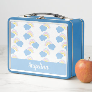 Lunch Box Motif Arc-en-ciel Mignon Couleur Nom