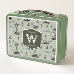Lunch Box Motif camouflage militaire vert de l'armée