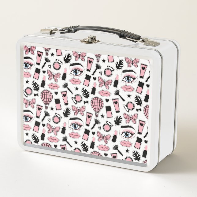 Lunch Box Motif d'autocollant de maquillage (Devant)