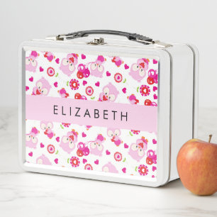 Lunch Box Motif De Chouettes, Chouettes Mignonnes, Chouettes