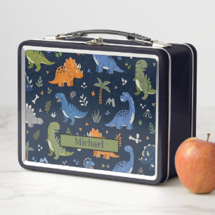 Lunch Box Motif de dinosaure mignon et coloré