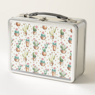 Lunch Box Motif de fleur d'étape   de fleur de désert
