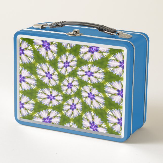 Lunch Box Motif de fleurs blanches (Devant)