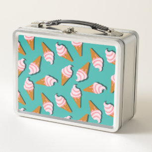 Lunch Box Motif de glace en cônes gaufrés et de yaourt glacé