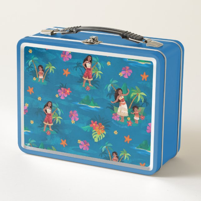 Lunch Box Motif de Moana et Simea Ocean Sisters (Devant)