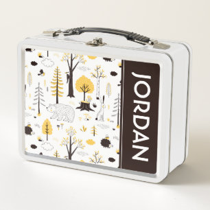 Lunch Box Motif de scène de Golden Woods