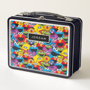 Lunch Box Motif d'équipage de la rue Sesame