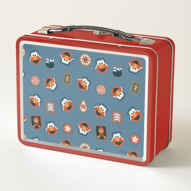 Lunch Box Motif Elmo Woodland Explorer (Dos)