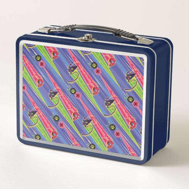 Lunch Box Motif Miraculaire Kwamis Tikki & Plagg (Devant)