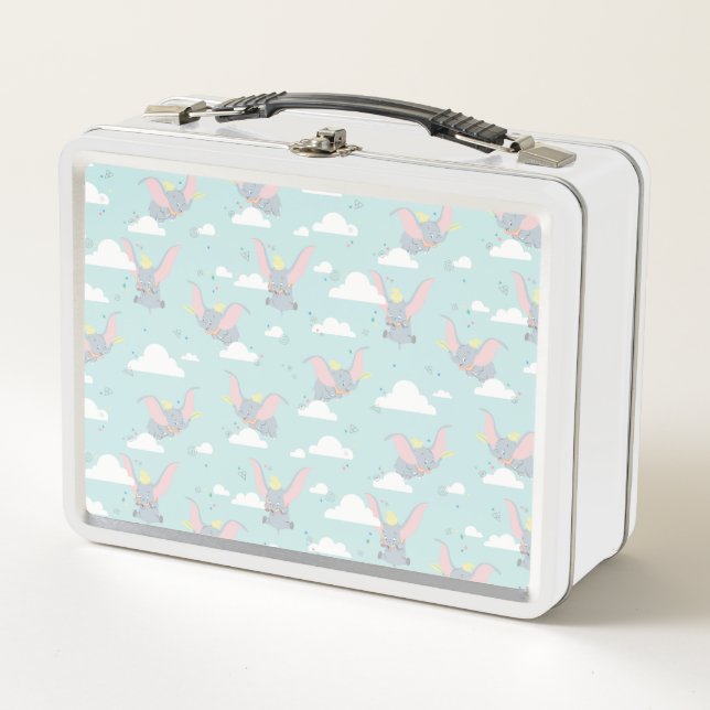 Lunch Box Motif tribal bleu de Cute Dumbo (Devant)