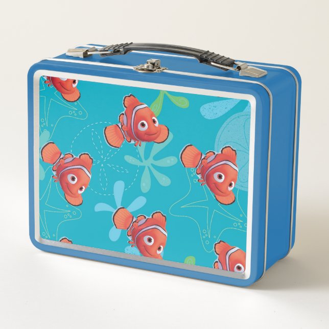 Lunch Box Motif Turquoise Nemo (Devant)