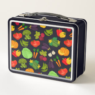 Lunch Box Motif végétal transparent