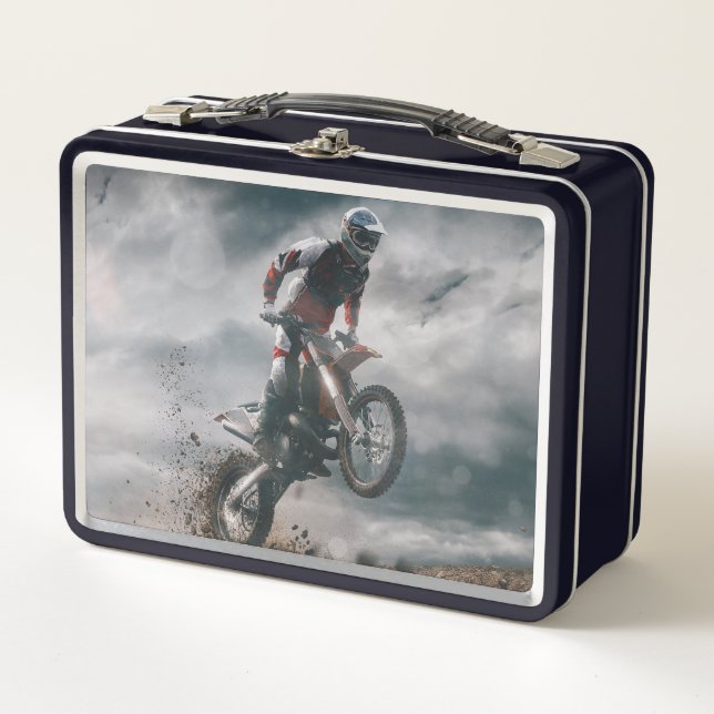 Lunch Box Motocross Rider (Devant)