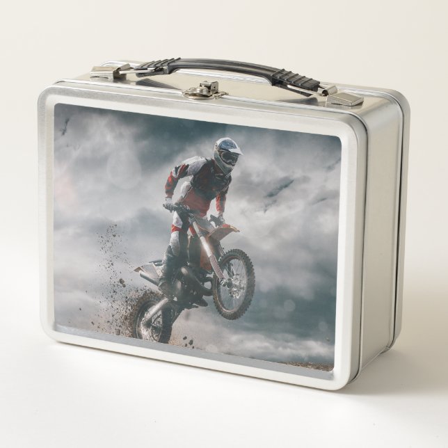 Lunch Box Motocross Rider (Devant)