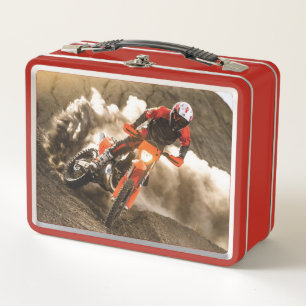 Lunch Box Motocross Rider