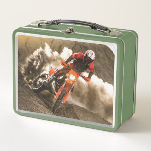 Lunch Box Motocross Rider