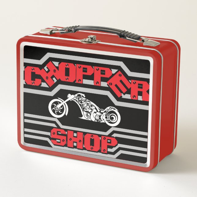 Lunch Box Motocyclette de magasin (Devant)
