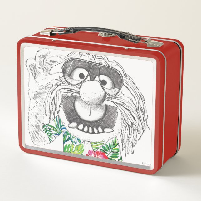 Lunch Box Muppets| Animal Dans Une Chemise Hawaïenne (Dos)