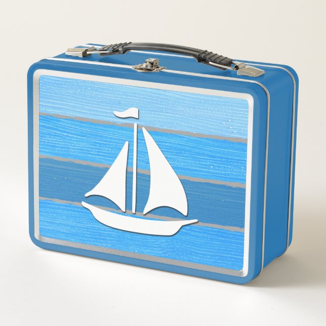 Lunch Box Nautical themed design (Devant)