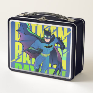 Lunch Box Ne jamais abandonner Batman en cours d'exécution g