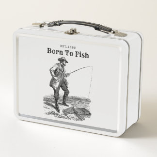 Lunch Box Né pour pêcher