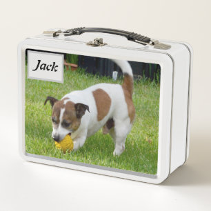 Lunch Box Nom Jack Avec Fox Terrier,