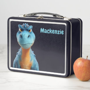 Lunch Box Nom personnalisé de dinosaure