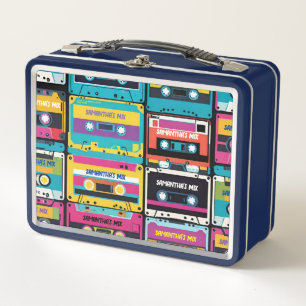 Lunch Box Nom personnalisé de la bande Vintage cool