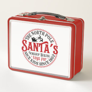Lunch Box North Pôle Père Noël Atelier de travail