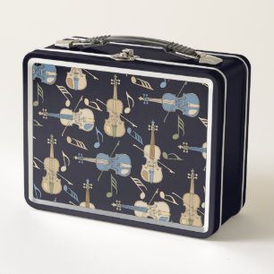 Lunch Box Notes musicales de violons à la ligne