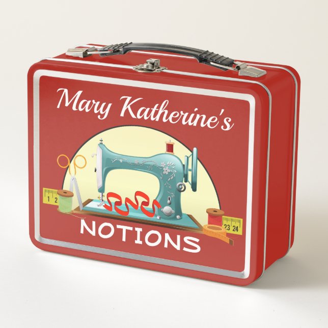 Lunch Box Notions de couture - Voir Retour - (Devant)