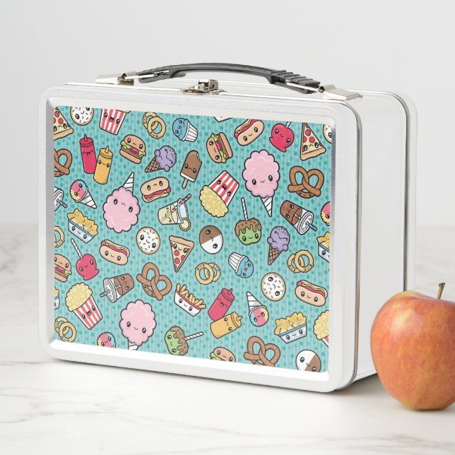 Lunch Box Nourriture malsaine (En situation)